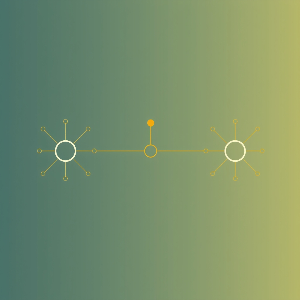 Abstract diagram of a primary model path with a dim standby fallback route